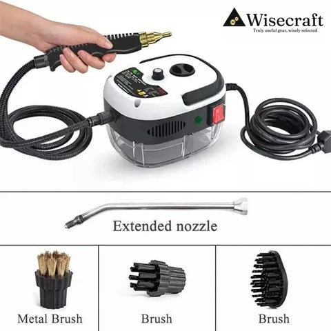 Wisecraft™ Compact High-Temperature & Pressure SteamJet Cleaner