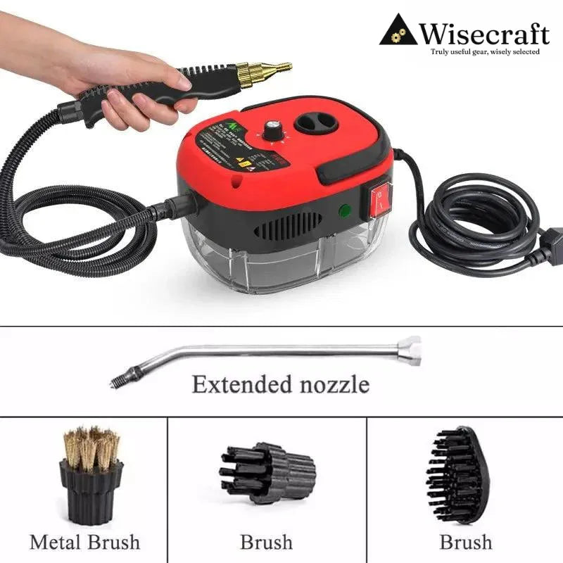 Wisecraft™ Compact High-Temperature & Pressure SteamJet Cleaner