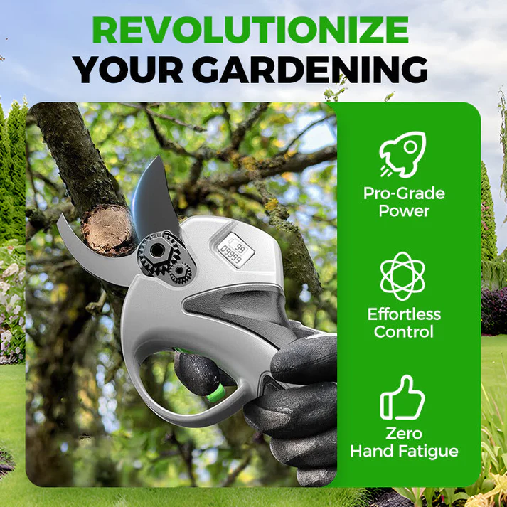Wisecraft™ Powerful Cordless Electric Pruning Garden Shears