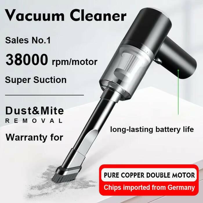 Wisecrafr™ Portable Wireless Vacuum Cleaner